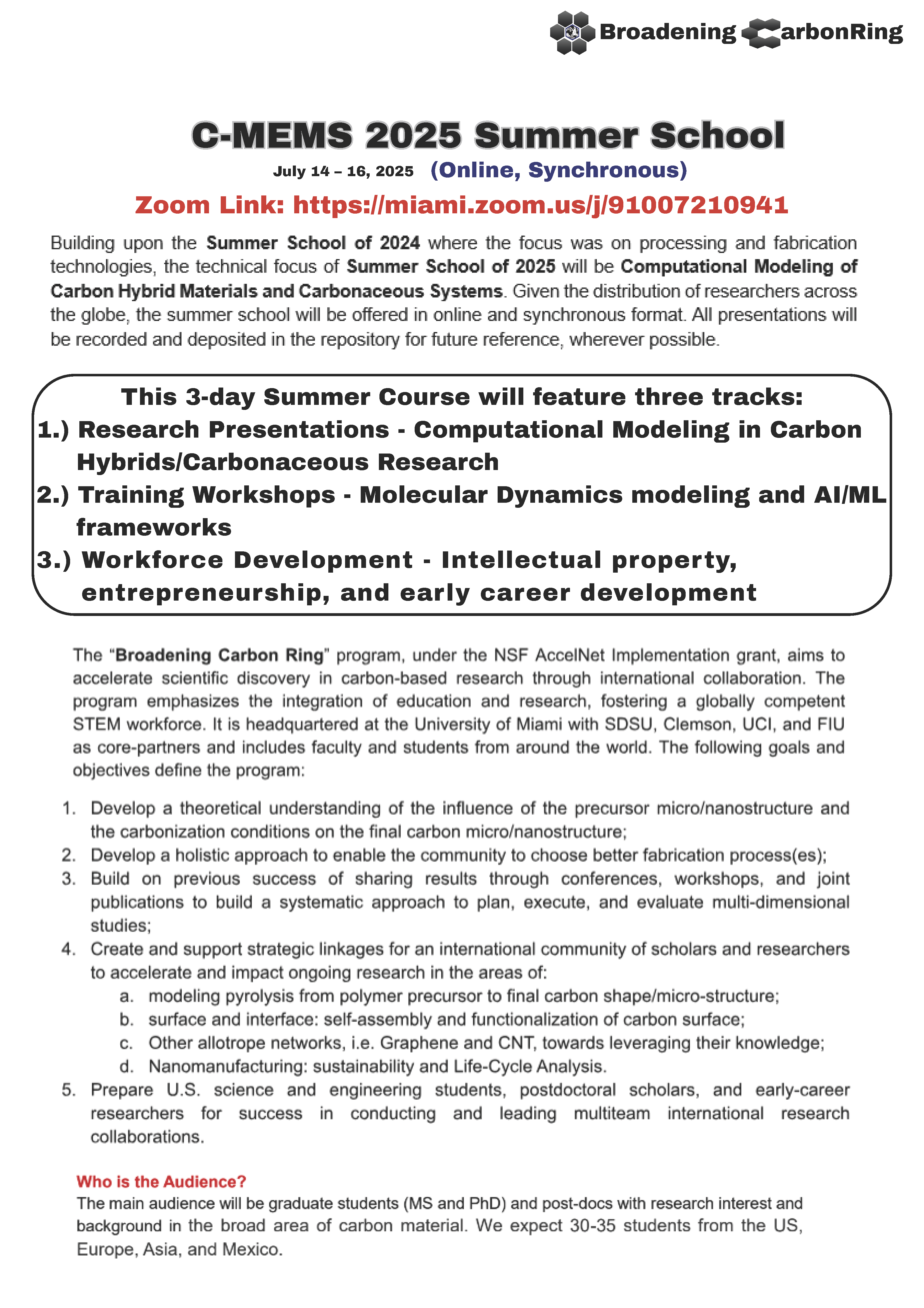 2025 Summer School